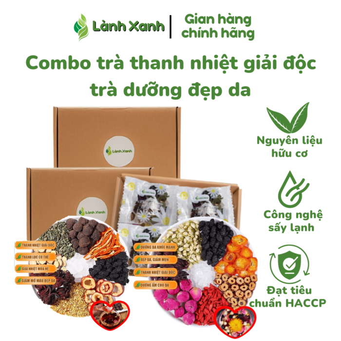 Combo Thanh Nhiệt Dưỡng Đẹp Da