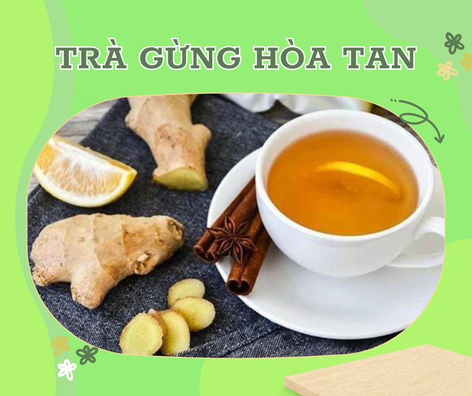 Trà Gừng Hòa Tan