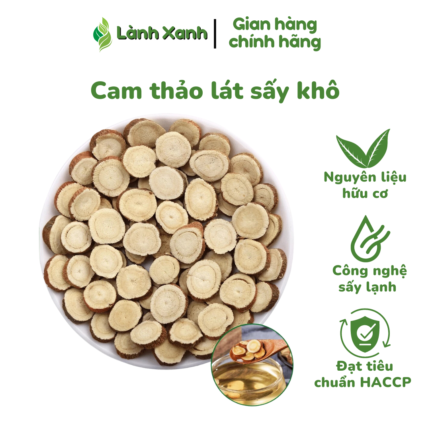 Cam Thảo Lát Sấy Khô