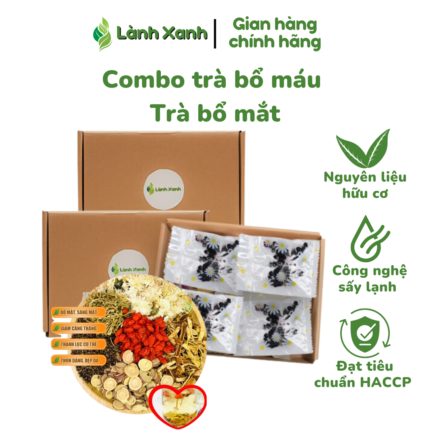 Combo Trà Bổ Máu Trà Bổ Mắt