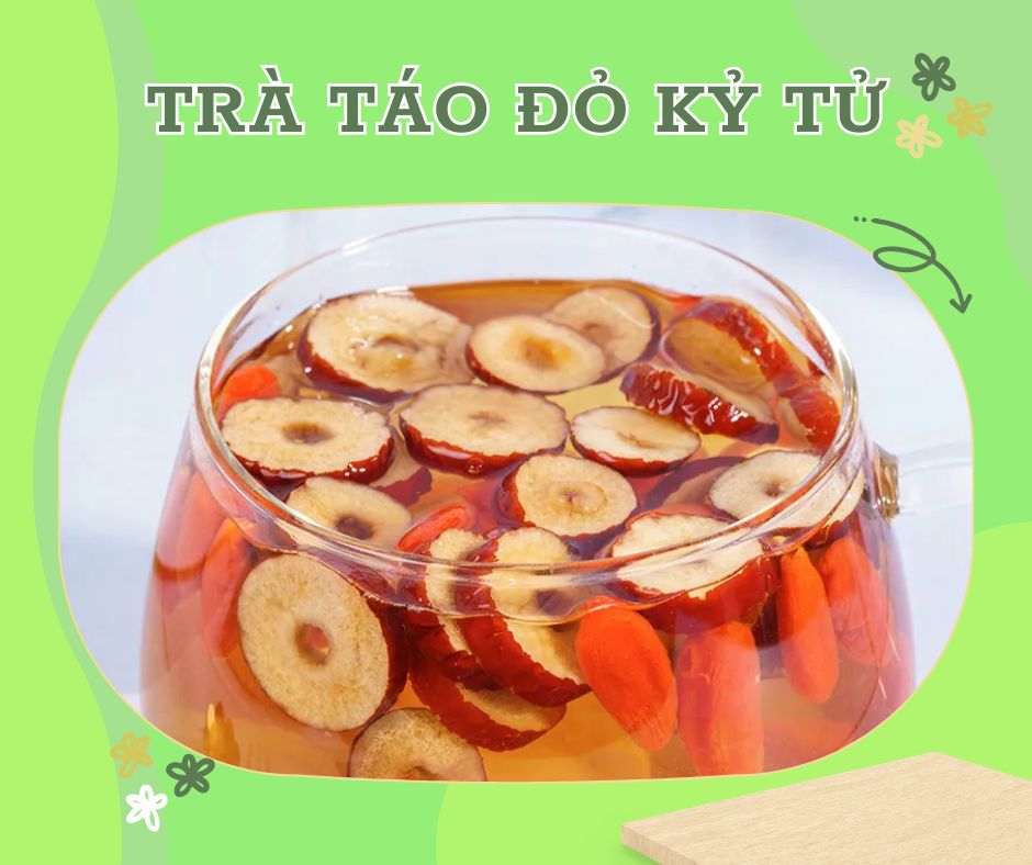 TRÀ TÁO ĐỎ KỶ TỬ