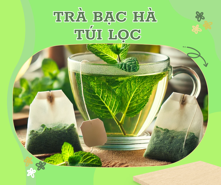 trà bạc hà túi lọc